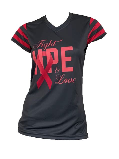 Evo9x Fight Hope Love Breast Cancer Awareness Full Sublimation Shirt Evo9xstore