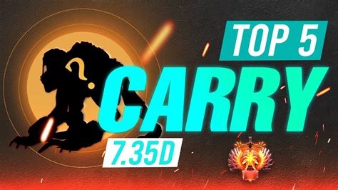 The TOP 7 35D Carry Heroes Dota 7 35D Carry Tier List YouTube