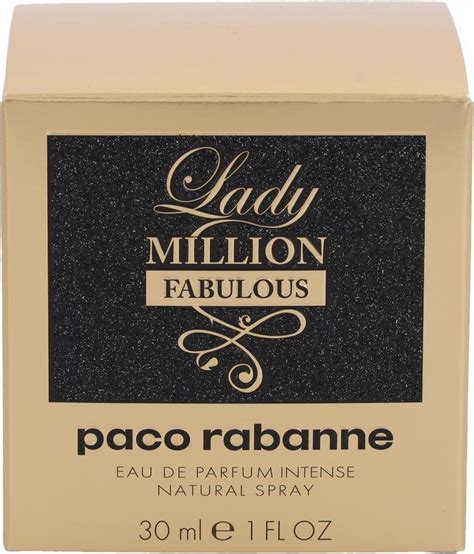 Paco Rabanne Lady Million Fabulous Women S Eau De Parfum 30 Ml