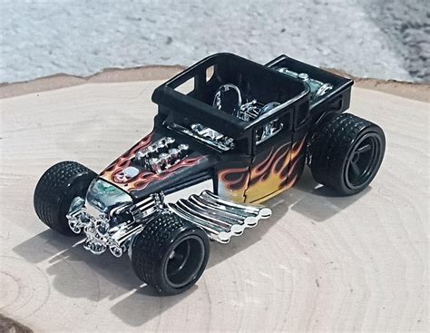 Hot Wheels Premium Boulevard Bone Shaker Rubber Tires Metal Base HTF Etsy