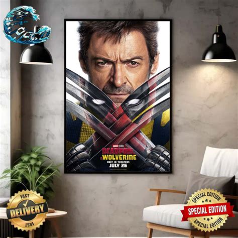 Deadpool and Wolverine New Poster Hugh Jackman And Ryan Reynolds In ...