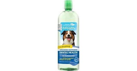 Tropiclean Fresh Breath Advanced Whitening Dental Health Solution for ...
