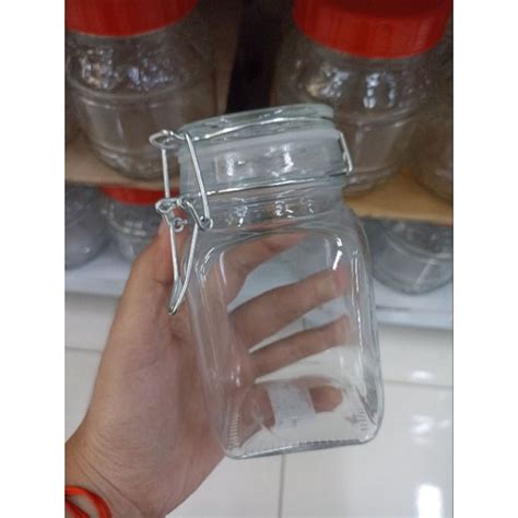 Jual Toples Kaca Kedap Udara Hermetico Ml Untuk Bumbu Kopi Shopee