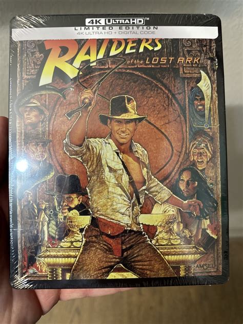 NEW INDIANA JONES AND THE RAIDERS OF THE LOST ARK 4K ULTRA HD BLU RAY