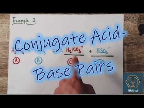 Conjugate Acid Base Pairings A Level Chemistry Youtube