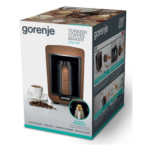 Кавоварка Gorenje ATCM730T – Gorenje Online