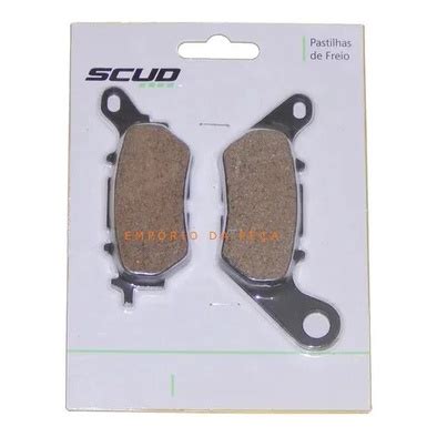 Pastilha De Freio Traseira Scud Yamaha Mt Em Diante Shopee Brasil