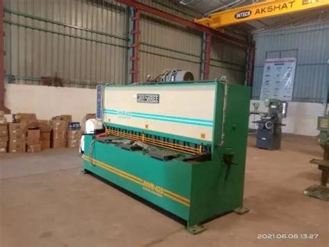 Heavy Duty Hydraulic Shearing Machine Automation Grade Semi Automatic