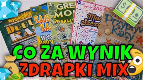 zdrapki LOTTO Ale WYNIK ZDRAPKI MIX PO 5ZŁ zdrapki lotto