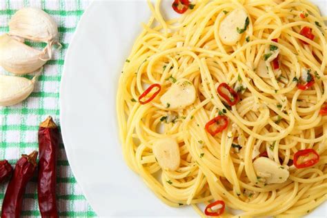 Spaghetti Aglio Olio E Peperoncino Melarossa