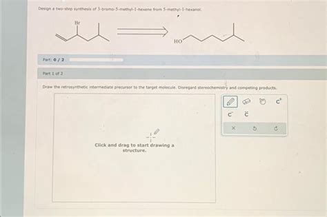 Solved Design A Two Step Synthesis Of