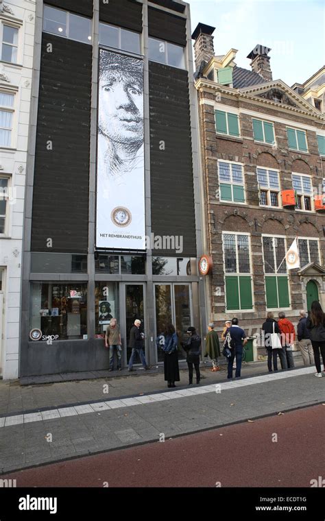 Amsterdam Rembrandt House Museum Het Rembrandthuis Stock Photo - Alamy