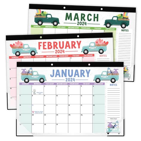 Buy Doodle Large Desk Desk Calender Monthly Desktop