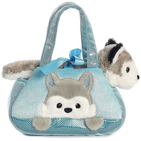 Aurora Fancy Pals Peek A Boo Husky Pet Carrier Pet Carriers