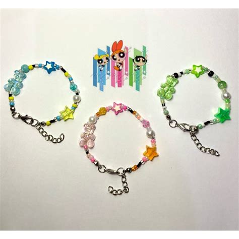 Jual Beads Bracelets Powerpuff Girls Shopee Indonesia