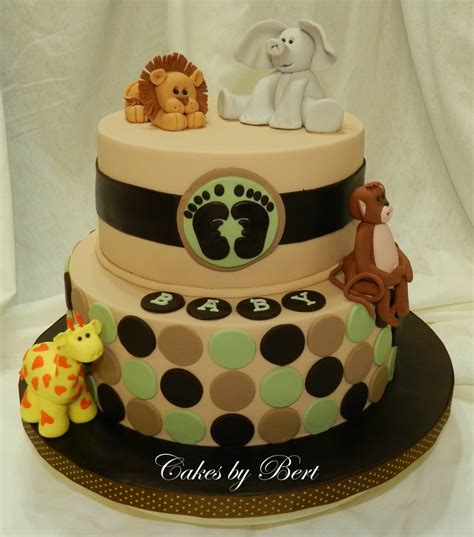 Baby Animal Themed Baby Shower - CakeCentral.com