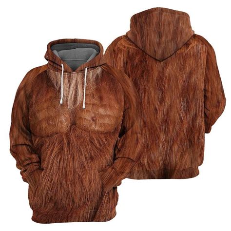 Realistic Bigfoot Hoodies Monkeys Funny Hoodie 3d Hoodies