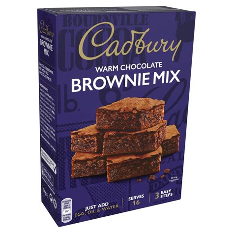 Cadbury Chocolate Brownie Cake Mix 350g BB Foodservice