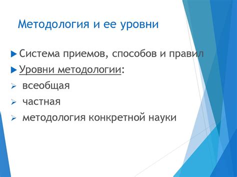 Методологические основы научных исследований - презентация онлайн