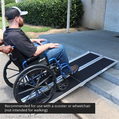 Titan Ramps 8' Multifold Aluminum Wheelchair Ramp - 600 lb. | Discount ...