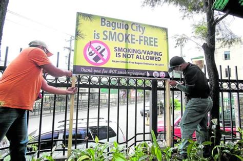 In Baguio Kicking Smoking Habit Is A Community Effort Inquirer News