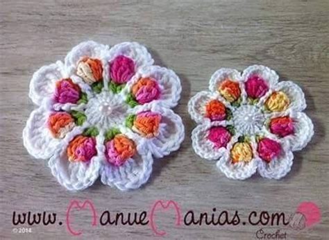 Pin By Ivete Marisane Ferraz Da Silva On Croche Crochet Flowers