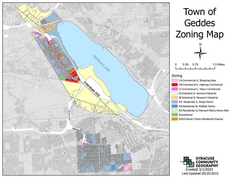 Town of Geddes Zoning (Map PDF) - Syracuse Community Geography