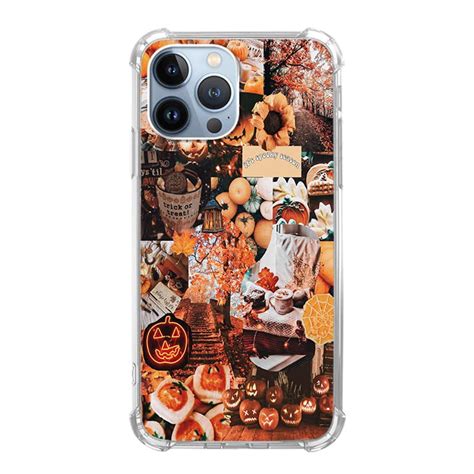 Fall Aesthetic Case For IPhone 13 Pro Aesthetic Art Design TPU Bumper