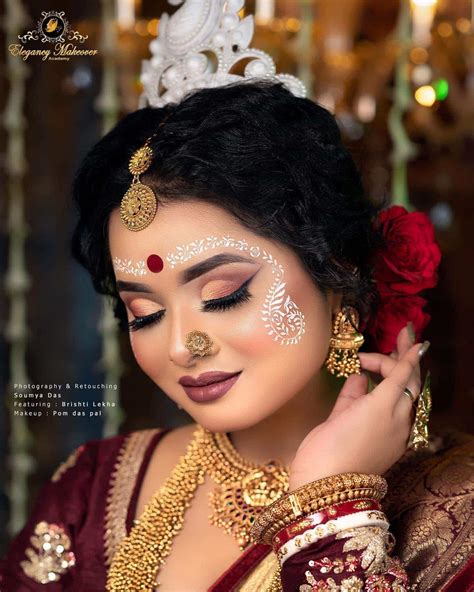 Indian Bengali Bridal Makeup Photos Saubhaya Makeup