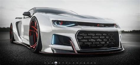 Artist Renders A Wild Looking Widebody Chevy Camaro Zl1 Video