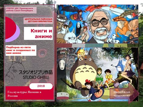 Книги и аниме. Подборка из пяти книг и созданных по ним аниме ...