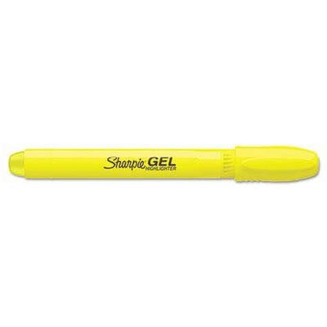 Sharpie Accent Gel Highlightes Fluorescent Yellow 2 Highlighters