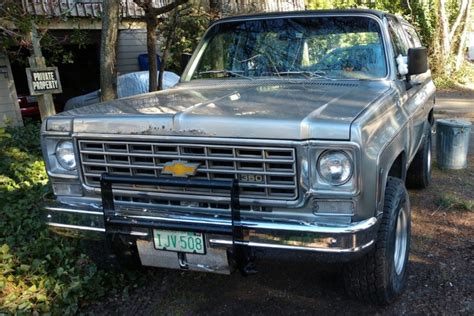 One Owner 1975 Chevrolet Blazer K5 Cheyenne For Sale On Bat Auctions