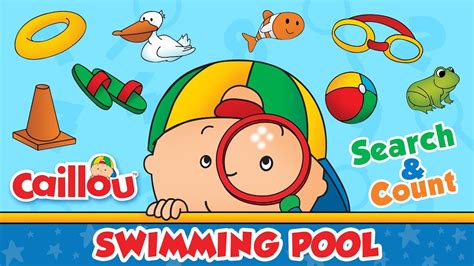 Caillou Learns To Swim