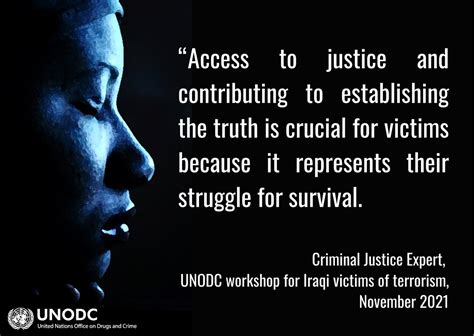 Unodc Nigeria On Twitter Victims Of Terrorism Can Often Carry The