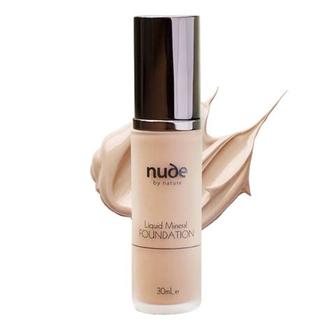 Nude By Nature Liquid Mineral Foundation At Mym Beauty Nz