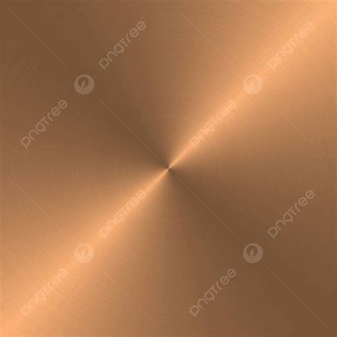 Circular Brushed Copper Brushing Metal Texture Round Vector Brushing