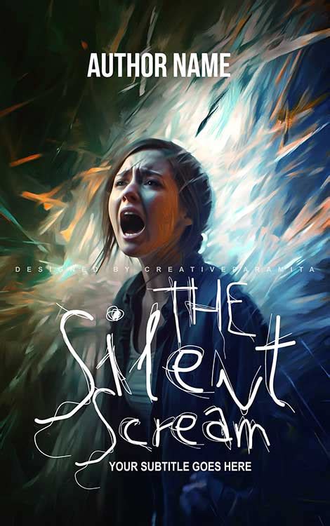 The Silent Scream Premade book cover