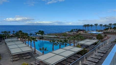 Schöner Blick auf La Gome Hotel Riu Buenavista Costa Adeje