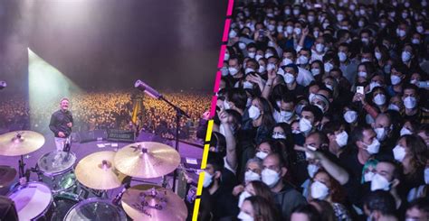 Así fue el concierto de Love of Lesbian que busca reactivar los shows en vivo en España