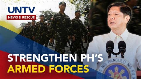 Pres Marcos Jr Vows To Strengthen AFP Ensures Welfare Of Military