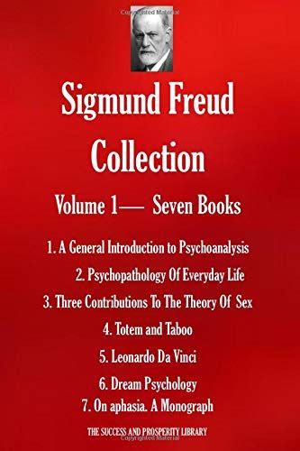 『sigmund Freud Collection Vol 1 Seven Books A General Introduction