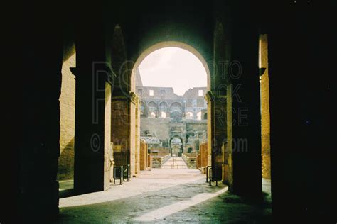 Photo of Colosseum Gate by Photo Stock Source - building, , Rome, Italy ...