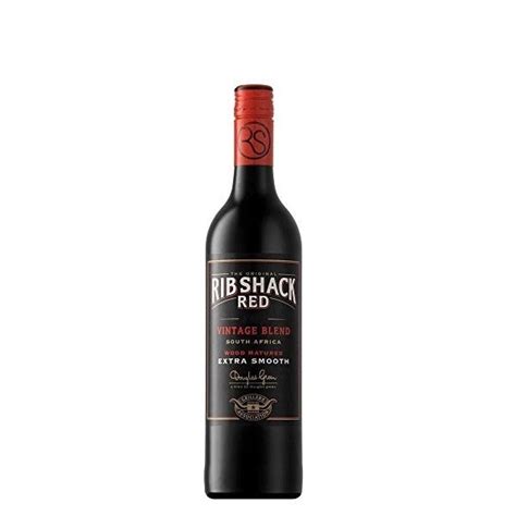 Rib Shack Red Pinotage Shiraz 75cl Castle Off Licence