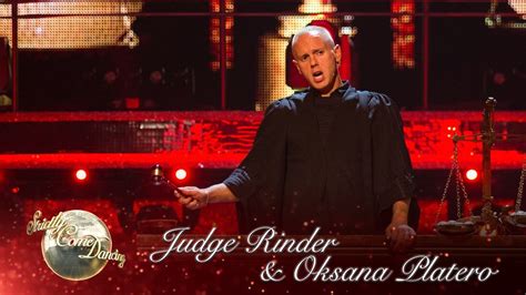 Judge Rinder And Oksana Platero Dance The Cha Cha To Mercy Strictly