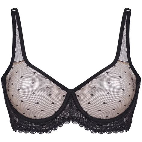 New Lace Bras For Women Mesh Transparent Bra Sexy Lingerie See Through A B