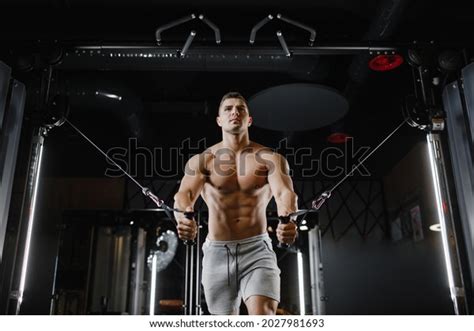 Brutal Guy Bodybuilder Model Naked Torso Stock Photo 2027981693 Shutterstock