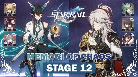 Sparkle X Dang Heng IL Ruan Mei X Jingyuan Memory Of Chaos Stage 12