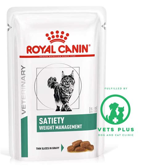 Royal Canin Veterinary Diet Satiety Weight Management 85g Cat Wet Food ...