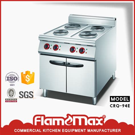 Deluxe Freestanding 4 Electric Round Hot Plate With Cabinet CRQ 94 Electric Hot Plate With